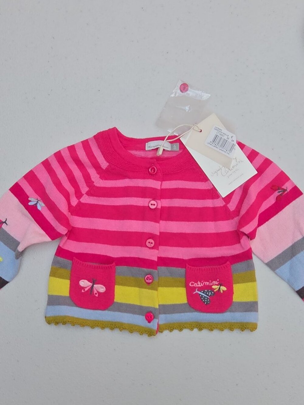 Catimini Baby Cardigan Sweater 6M